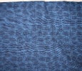 Detail showing the quilting results on the back of the quilt.