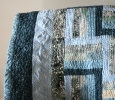 I also used a different quilting pattern with clear top thread instead of white
