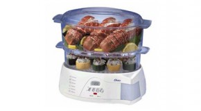 Oster 5712 Electronic 2-Tier 6.1-Quart Food Steamer