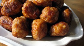 Applesauce Meatballs