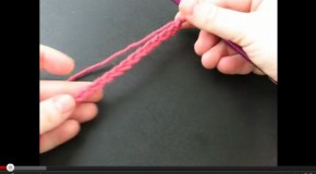 Tunisian Crochet: Cast On & Simple Stitch (You Tube)