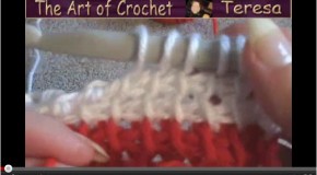 Tunisian Crochet: Middle of the Row Color Change (You Tube)