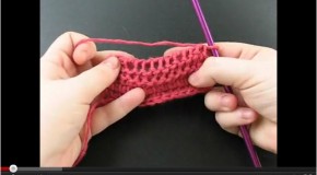 Tunisian Crochet – Purl Stitch (You Tube)