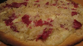 Reuben Pizza