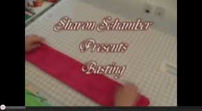 Hand Basting a Quilt