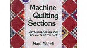 Machine Quilting in Sections