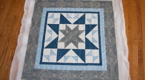 Kaleidoscope Star: Hand Basting