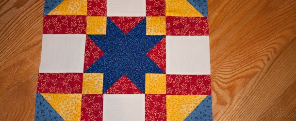 Victory Quilt: Army Star