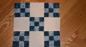 Blue Bayou: Double Nine Patch
