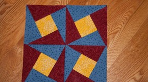 Victory Quilt: Radio Windmill