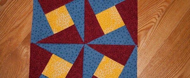 Victory Quilt: Radio Windmill