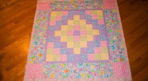 Eva Juliette – Hand Basted & Ready to Quilt