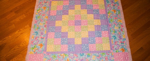 Eva Juliette – Hand Basted & Ready to Quilt