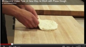 A New Way to Work with Pizza Dough