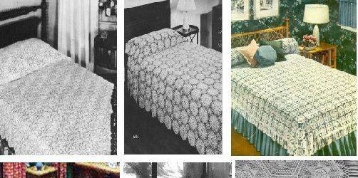 31 Vintage Bedspread Patterns to Crochet