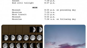 23. Moon: It’s Out There Somewhere #MarchPhotoADay