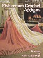 Fisherman Crochet Afghans Leisure Arts Leaflet 250