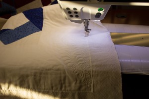 quilting the outer border